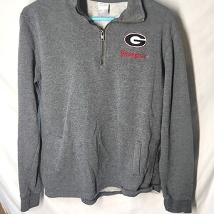 University of Georgia 1/4 Zip Top Size M